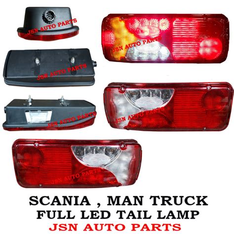 J S Led Tail Lamp Man Tga Tgs Scania S Series R P Cab Tail Light