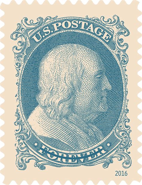 Benjamin Franklin Postage Stamp