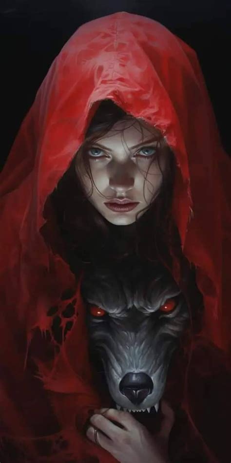 Pin By Apokalepsis Mira On Ведьмы Red Riding Hood Art Red Riding