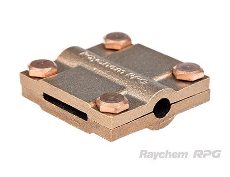 Square Clamp Tape To Conductor Lightning Protection Systems Raychem Rpg