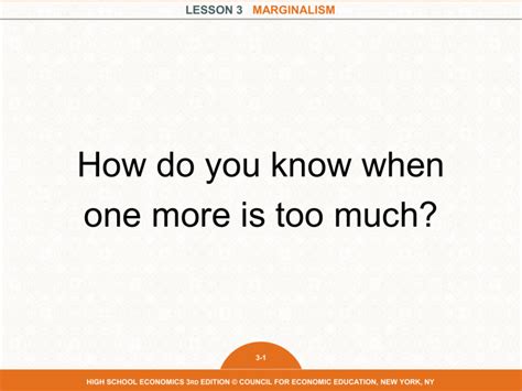 marginalism understanding economic decision making