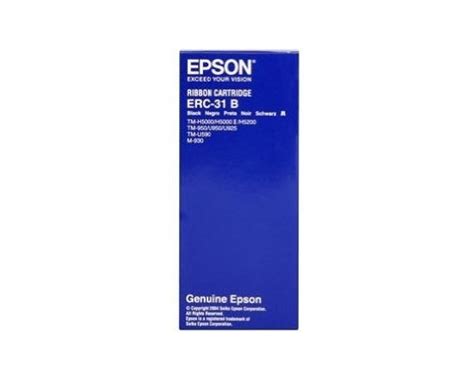 Epson ERC-31B Black Ribbon Cartridge - QuikShip Toner