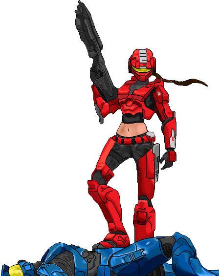 Halo Spartan Female By Msggordon On Deviantart