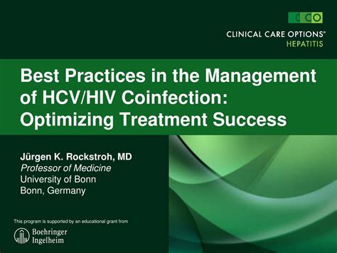 Ppt Best Practices In The Management Of Hcv Hiv Coinfection