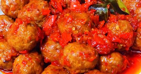 Resep Balado Bola Bola Daging Oleh Bunda Pashalenko Cookpad