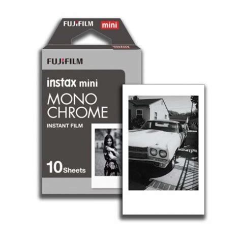 FUJIFILM Instax Mini Paper Monochrome - camera.co.id