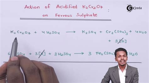 Action Of Acidified K2Cr2O7 On FeSO4 - D and F Block Elements ...