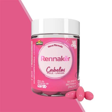 Suplemento Para Cabelos E Unhas Rennaker Softcaps Capsula