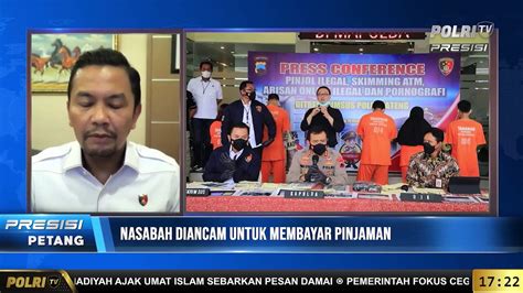 Live Dialog Dirreskrimsus Polda Jawa Tengah Kombes Pol Johanson