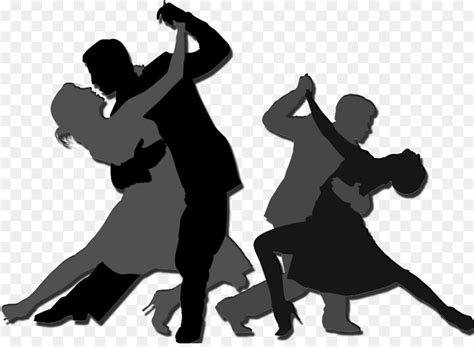 Latin dance Sticker Tango Street dance - Silhouette png download - 374* ...