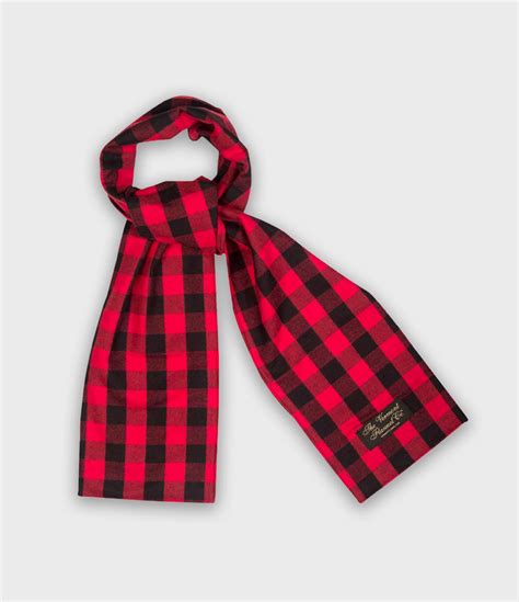 Flannel Scarf Handcrafted Usa The Vermont Flannel Co The Vermont Flannel Company