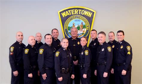 watertown police officers  running  marathon