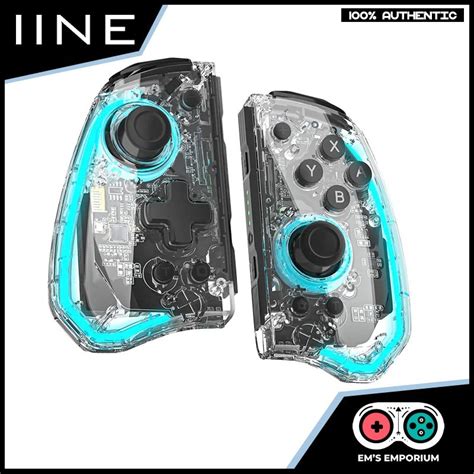 Iine Elite Plus Joypad Nintendo Switch Alps Metal Joystick With Light