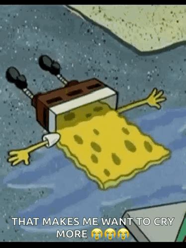 Spongebob Crying Face