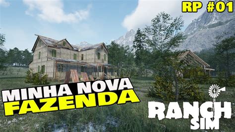 Comprei Uma Fazenda Abandonada Ranch Simulator Rp Youtube