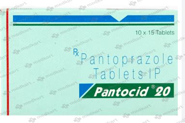 PANTOCID 20MG TABLET 15'S, Price, Composition & Generic Alternatives ...