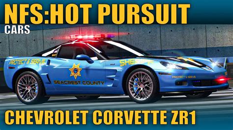 Chevrolet Corvette Zr1 Police Car Need For Speed Hot Pursuit