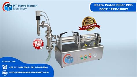 Mesin Filling Pengisi Cairan Liquid Piston Filler Filling LPF 500T