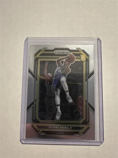 Ochai Agbaji Panini Prizm Basketball Rookie Rc Utah Jazz