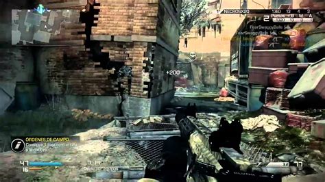 Call Of Duty Ghosts Gameplay Duelo Por Equipos Partidaza Youtube