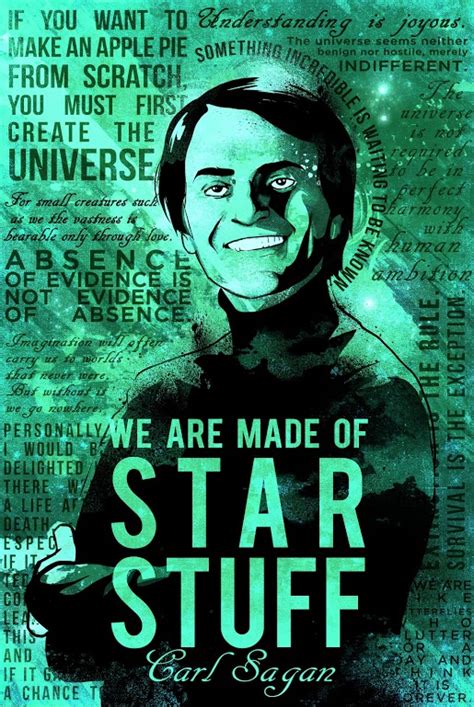 Sku Sagan Carl Sagan Science Quotes Poster Lynx Art Collection