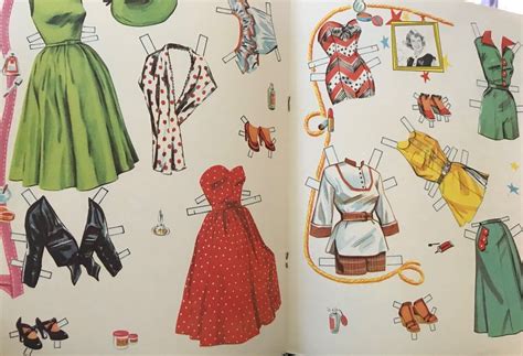 Vintage Original 1959 Rosemary Clooney Paper Doll Mint Uncut By Abbott