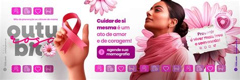 Carrossel Outubro Rosa Mês De Prevenção Ao Câncer De Mama Social Media