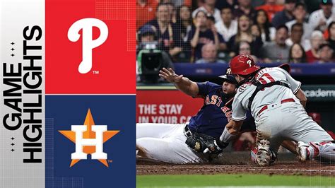 Phillies Vs Astros Game Highlights 4 28 23 MLB Highlights YouTube