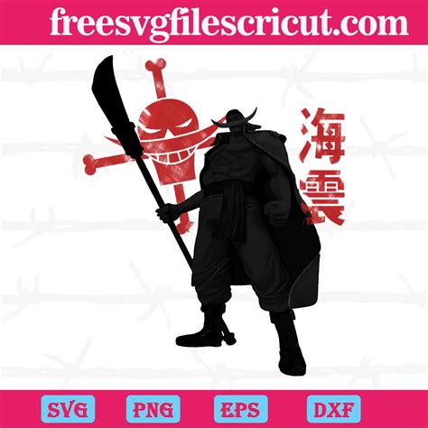 Shirohige Edward Newgate One Piece Pirate Logo Svg Svg Png Dxf Eps