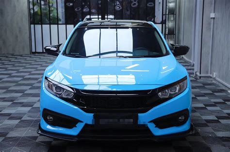 Glossy Sky Blue Car Vinyl Wrap Stickers PVC Film China Car Stickers