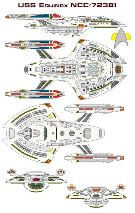 Uss Equinox Ncc 72381 By Bagera3005 On Deviantart Star Trek Ships Star Trek Starships Star