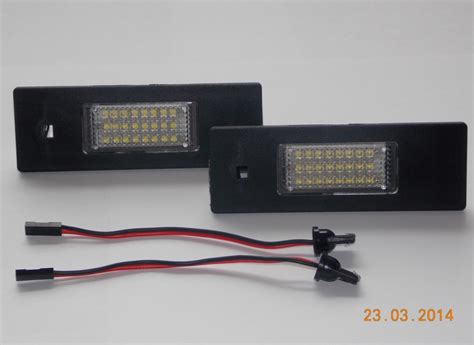 BMW 1er E81 E87 Z4 E85 E86 LED KennzeichenBeleuchtung Beleuchtung LLCTOOLS