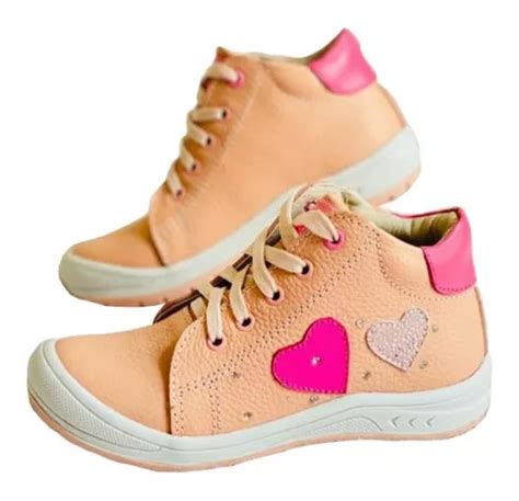 Zapatillas Ni A Pei Uou Cuero Bela Nude Cuotas Sin Inter S