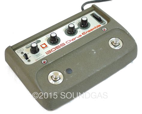 Boss Chorus Ensemble 1970's Effect For Sale Soundgas Ltd