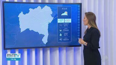 BATV Salvador Previsão do tempo alerta para chuva em Salvador na