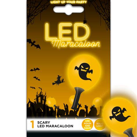 Halloween Ballong LED Maracaloon Partyhallen Se