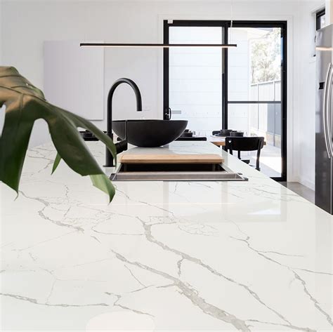 Quartz Calacatta Laza Countertops | Salt Lake, West Jordan