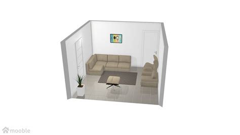 Sala Planta 3d Mooble