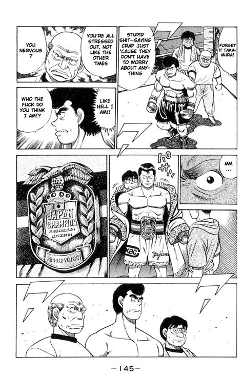 Hajime No Ippo Chapter 50 The Japan Middle Class Title Match