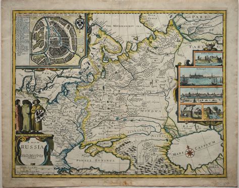 Maps Perhaps - Antique maps, prints and engravings :: A Map of Russia