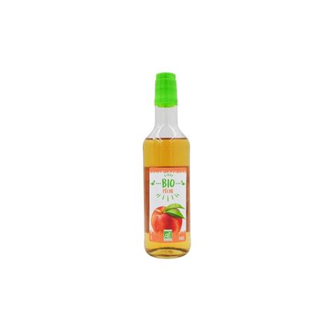 Sirop de pêche bio 50cl Sirops Acheter sur Le Pressoir des Gourmands