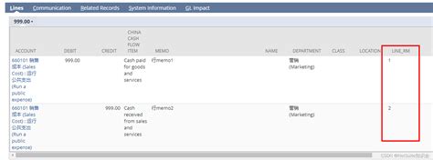 Netsuite General Ledger Report