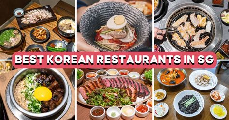 35 Best Korean Restaurants In Singapore | Eatbook.sg 