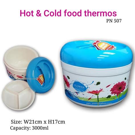Termos Nasi Food Thermal Rice Bucket Hot And Cold Food Container Litre Lazada