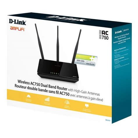 D Link DIR 819 AC750 Dual Band Router Imagine Computer And Solution