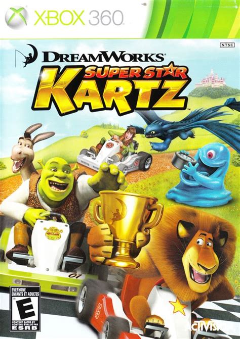 Dreamworks Super Star Kartz Xbox Box Cover Art Mobygames