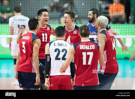 FIVB Volleyball World League 2017 Poland vs Russia on June 15, 2017 in