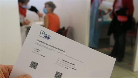 Coronavirus Le Certificat De Vaccination Avec Qr Code Est D Sormais