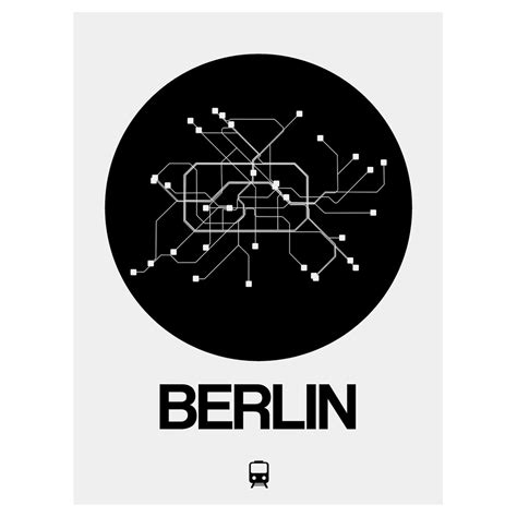 Berlin Subway Map (Orange) - Subway City Maps - Touch of Modern