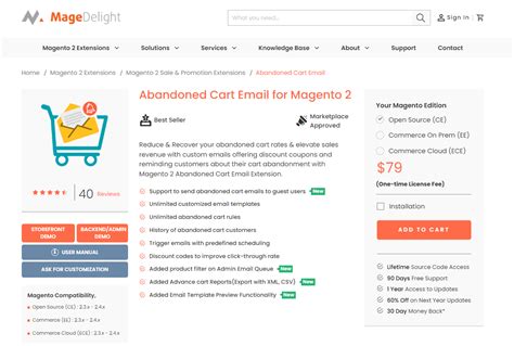 Top 10 Magento 2 Abandoned Cart Email Extensions Magecomp